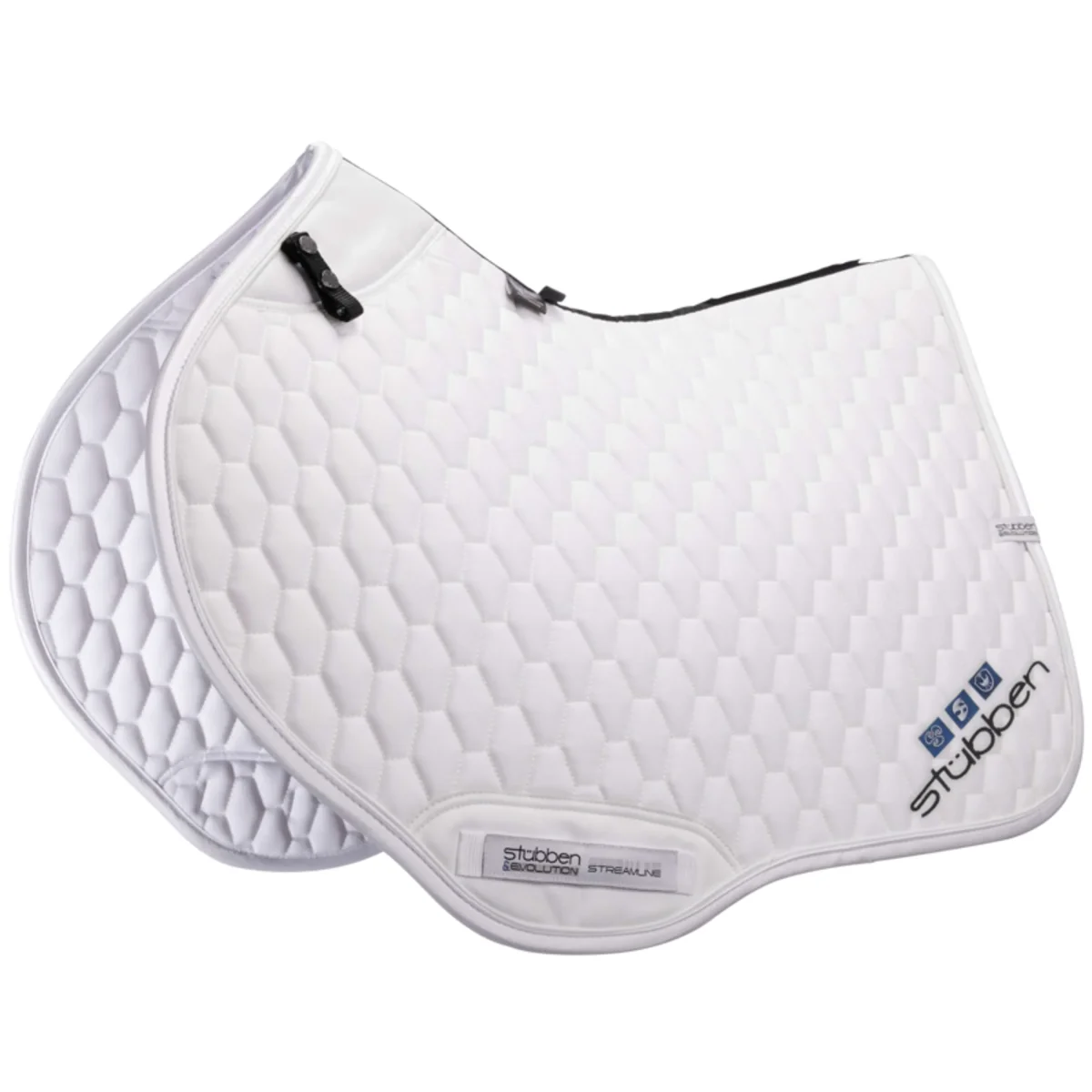 Stübben Zadeldekje Streamline GEN2 with Logo Springen Wit