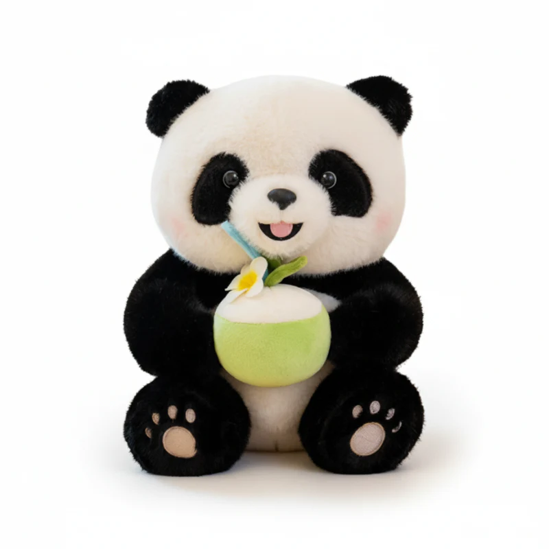 PandaTreats – Zachte Panda Knuffel met Accessoires