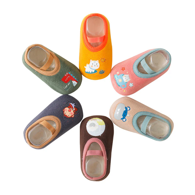 TinyGrip – Antislip Sokken voor Baby’s – Schattige Dierenontwerpen (0–3 Jaar)