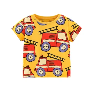 Niklas – Brandweer Print T-shirt