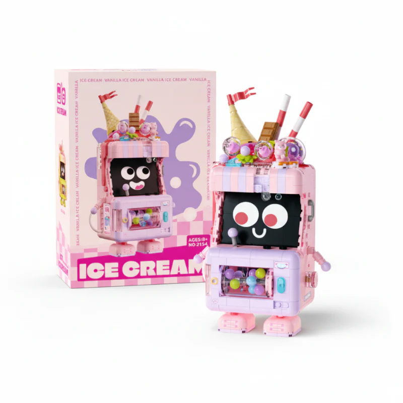 SweetTwist – IJsjesmachine Bouwset – Kleine Bouwblokjes