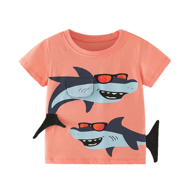 Sven – Haai Print T-shirt