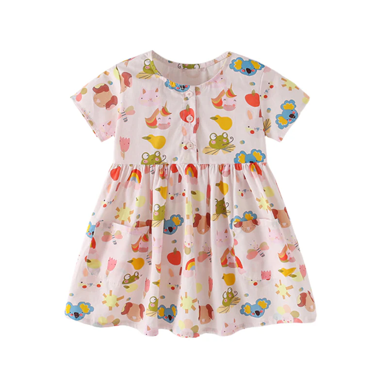 Amelie – Unicorn Fruit Jurk