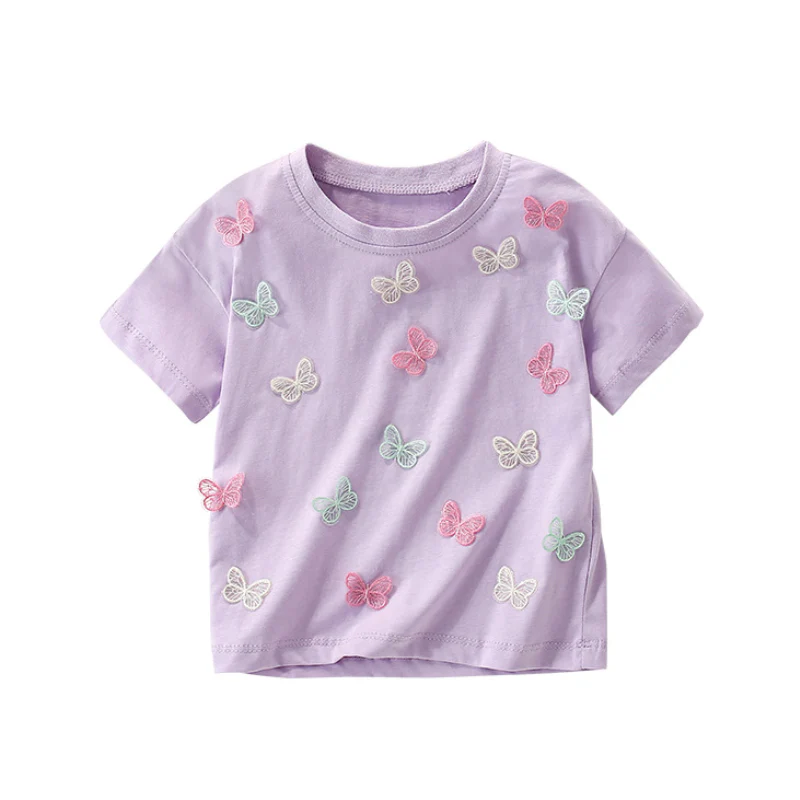 Nora – Gehaakte Vlinder T-shirt