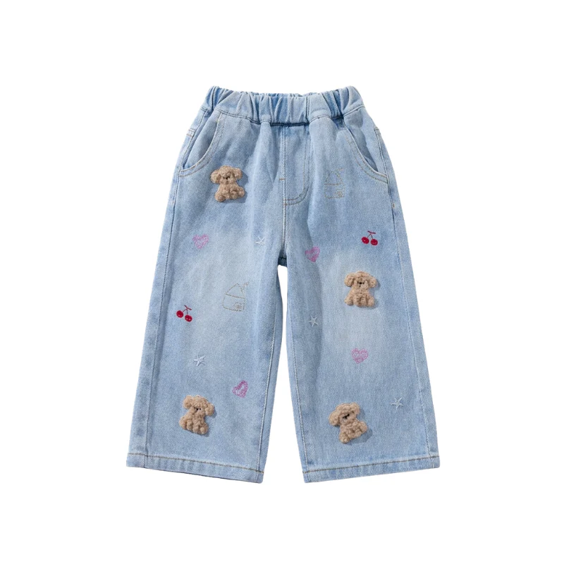 Amelia – Beer Borduur Jeans