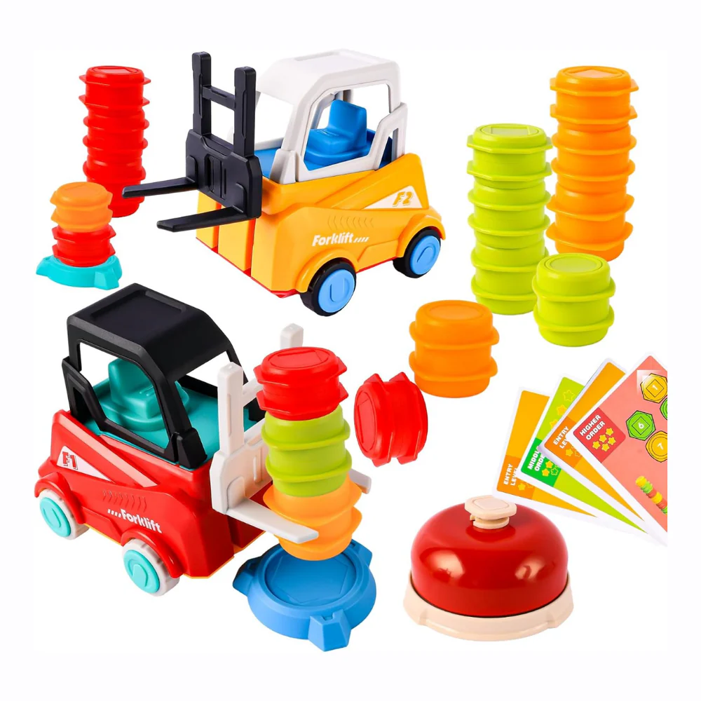 LiftMaster – Stapelspel met Vorkheftruck