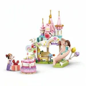 BirthdayParty – Mini Bouwblok Set Verjaardagskasteel