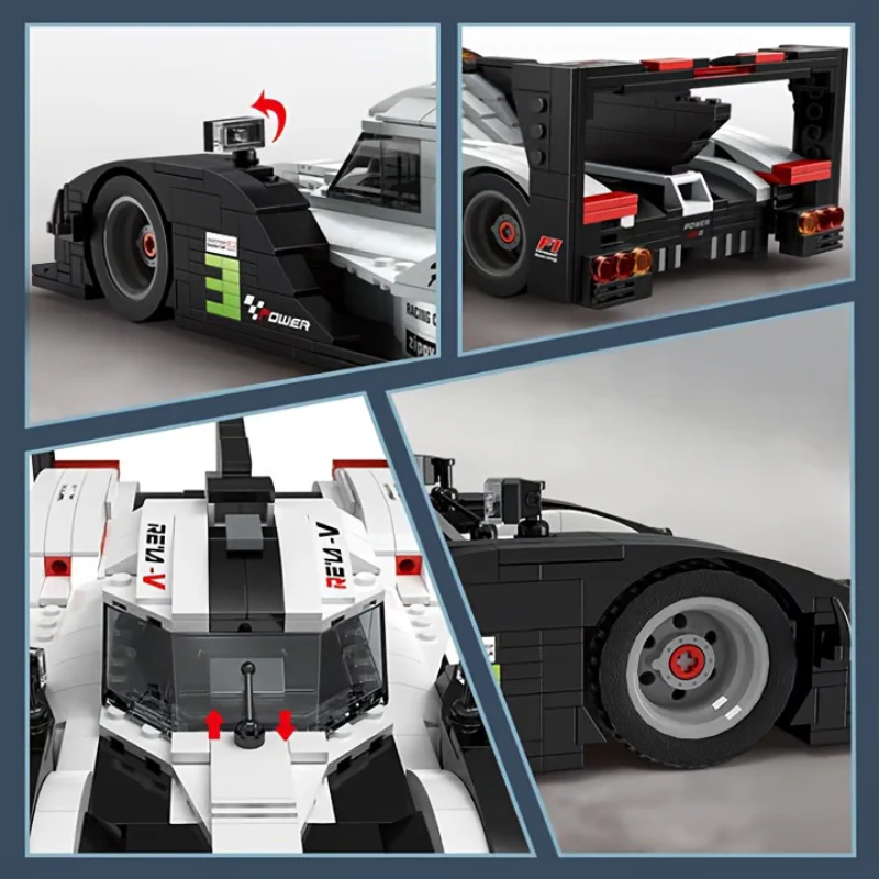 ApexHeritage – Porsche 919 Supercar Bouwset - Afbeelding 6