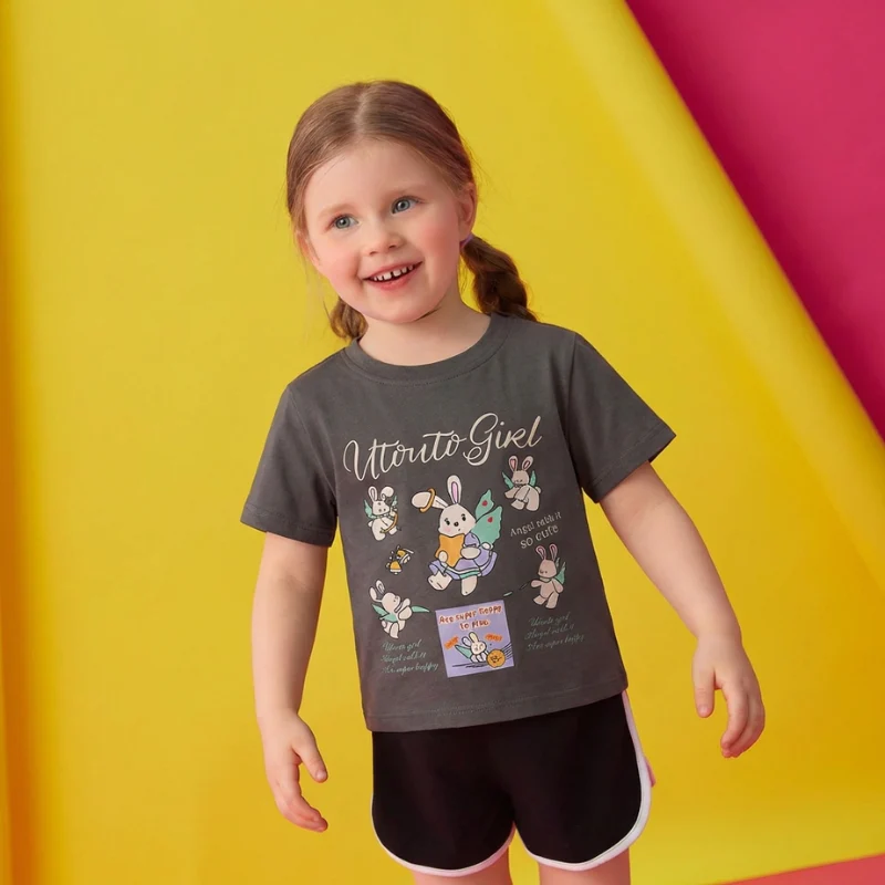 Filippa – Angel Bunny T-shirt - Afbeelding 3