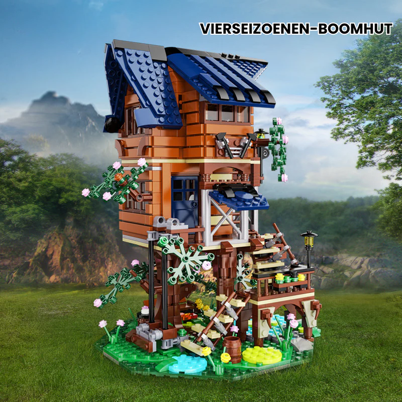 SeasonStory – Vier Seizoenen Boomhut Bouwset - Afbeelding 3