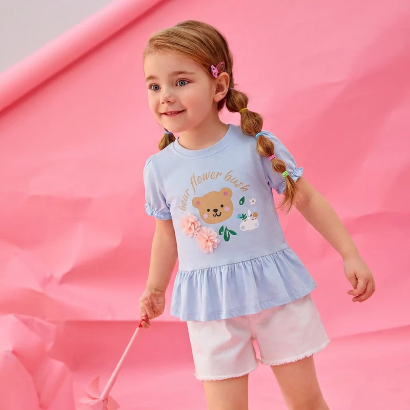 Zora – Beer Bloemen Top - Afbeelding 3