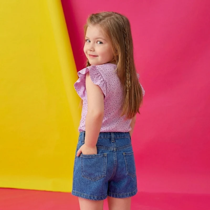 Gudrun – Unicorn Stippen T-shirt - Afbeelding 4