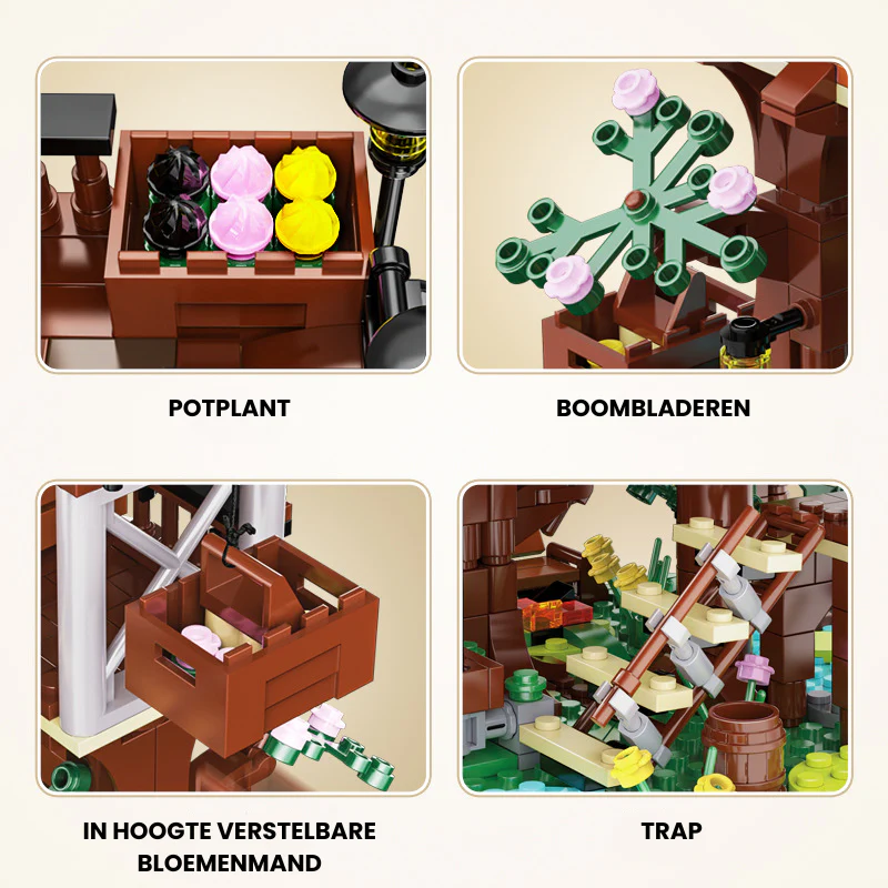 SeasonStory – Vier Seizoenen Boomhut Bouwset - Afbeelding 6