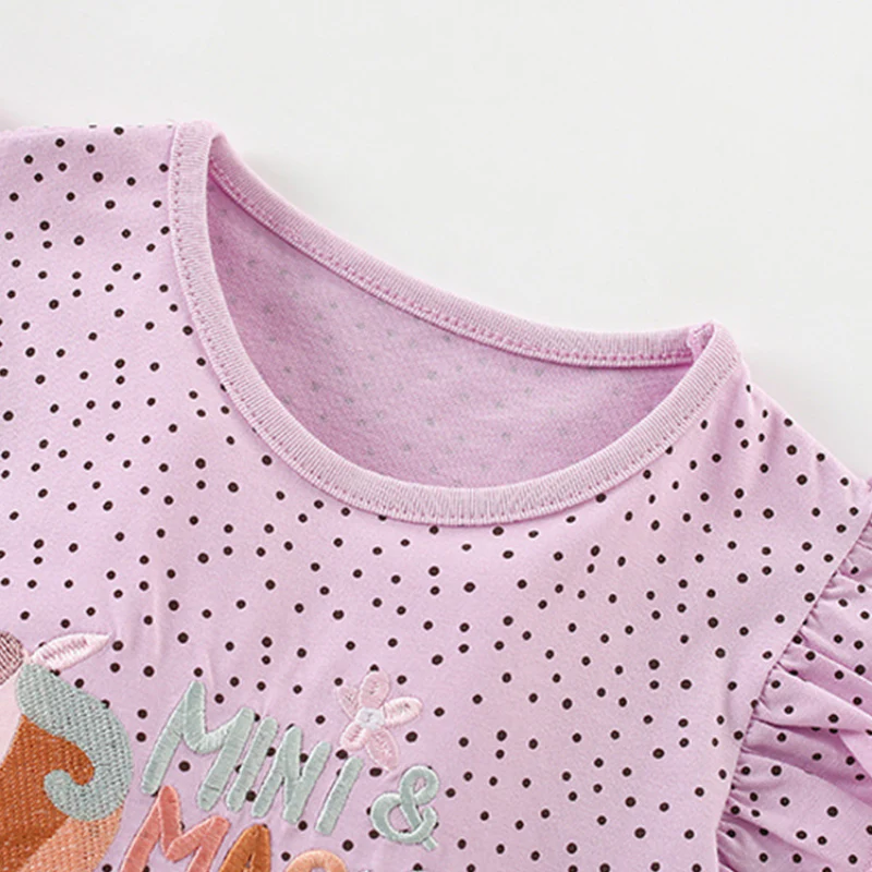 Gudrun – Unicorn Stippen T-shirt - Afbeelding 5