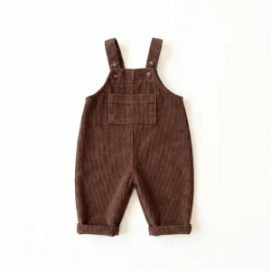 CozyStride – Ribfluwelen Tuinbroek voor Baby’s