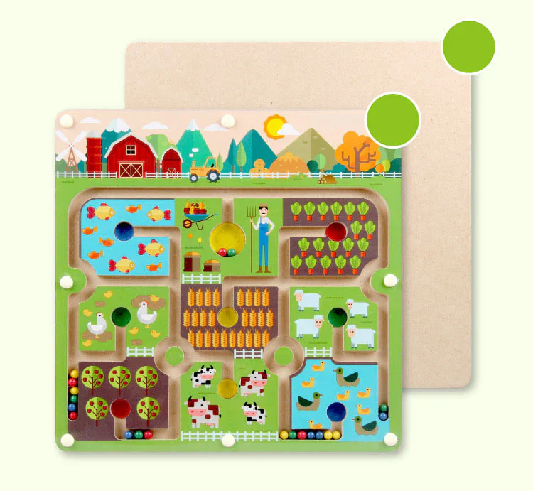 MazeMagnet – Magnetisch Doolhof Puzzel voor Kinderen