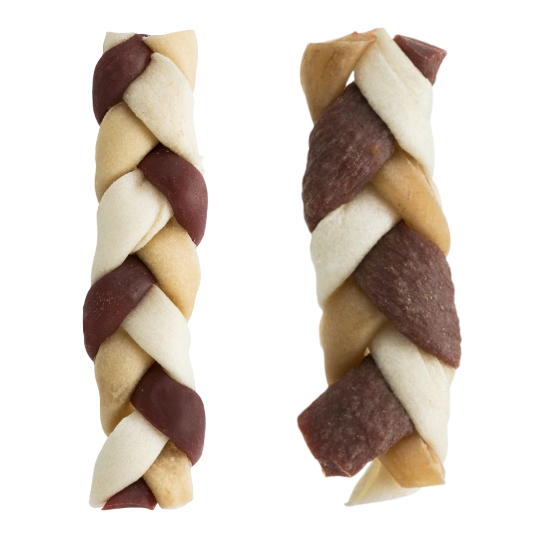 Braided Stick Rundvlees – 3 Stuks