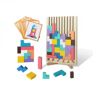TetriSmart – Houten Stapelspel