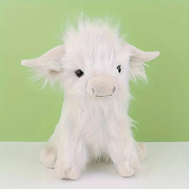 CuddleCow – Luxe Pluche Koe Knuffel voor Kinderen - Afbeelding 6