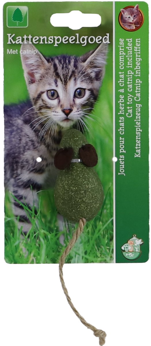 Catnip Muis met Touwstaart
