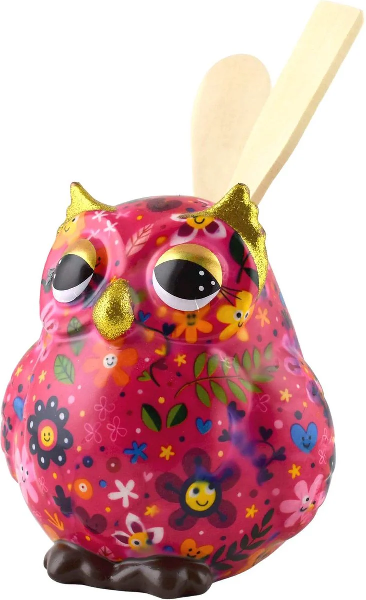 Keukengereihouder Uil Olive Roze