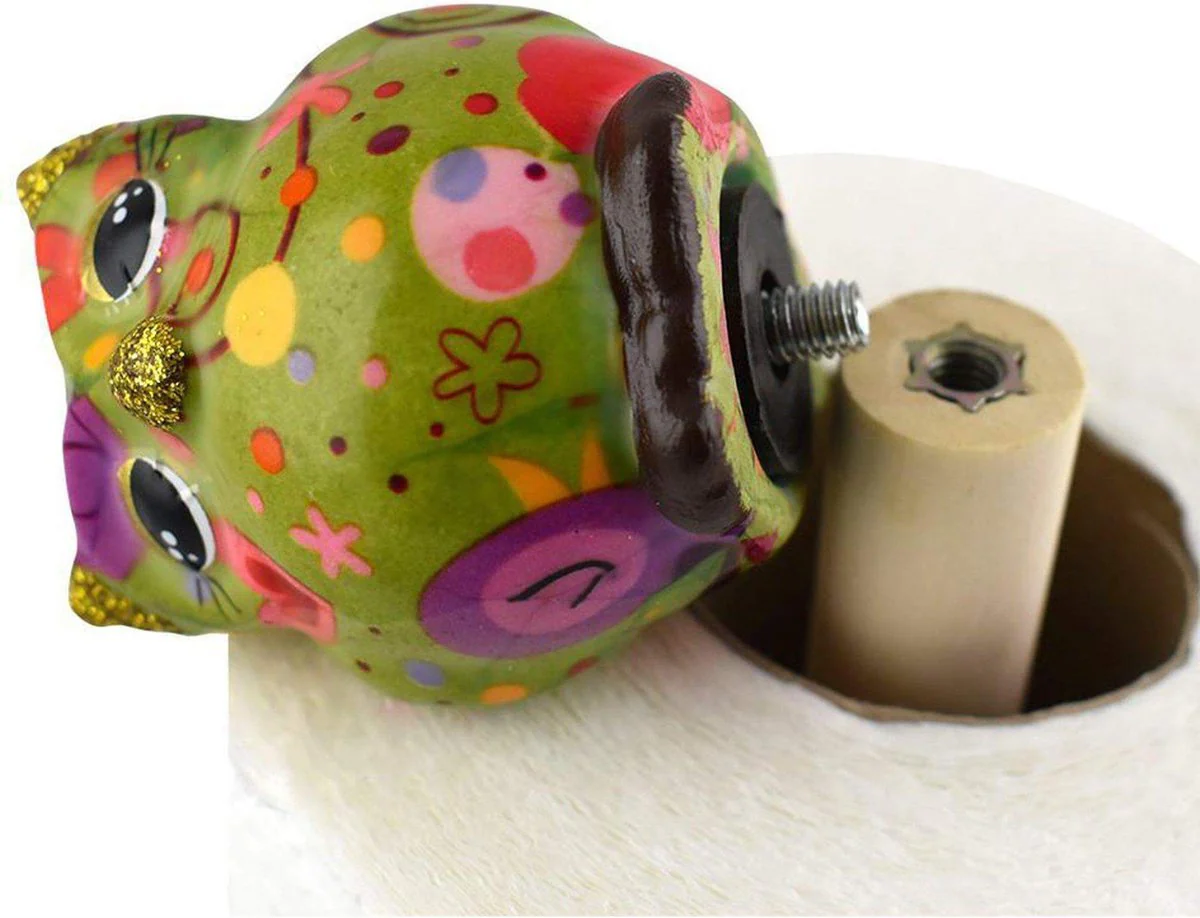 Keukenrolhouder Uil Olive – Birds in Love Funkygreen - Afbeelding 3