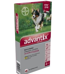 ADVANTIX spot on 10-25 kg