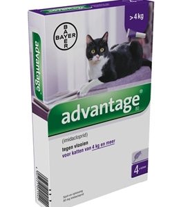 ADVANTAGE Kat 4 kg en meer