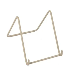 Tegeltjeshouder beige metaal – houder tegeltje