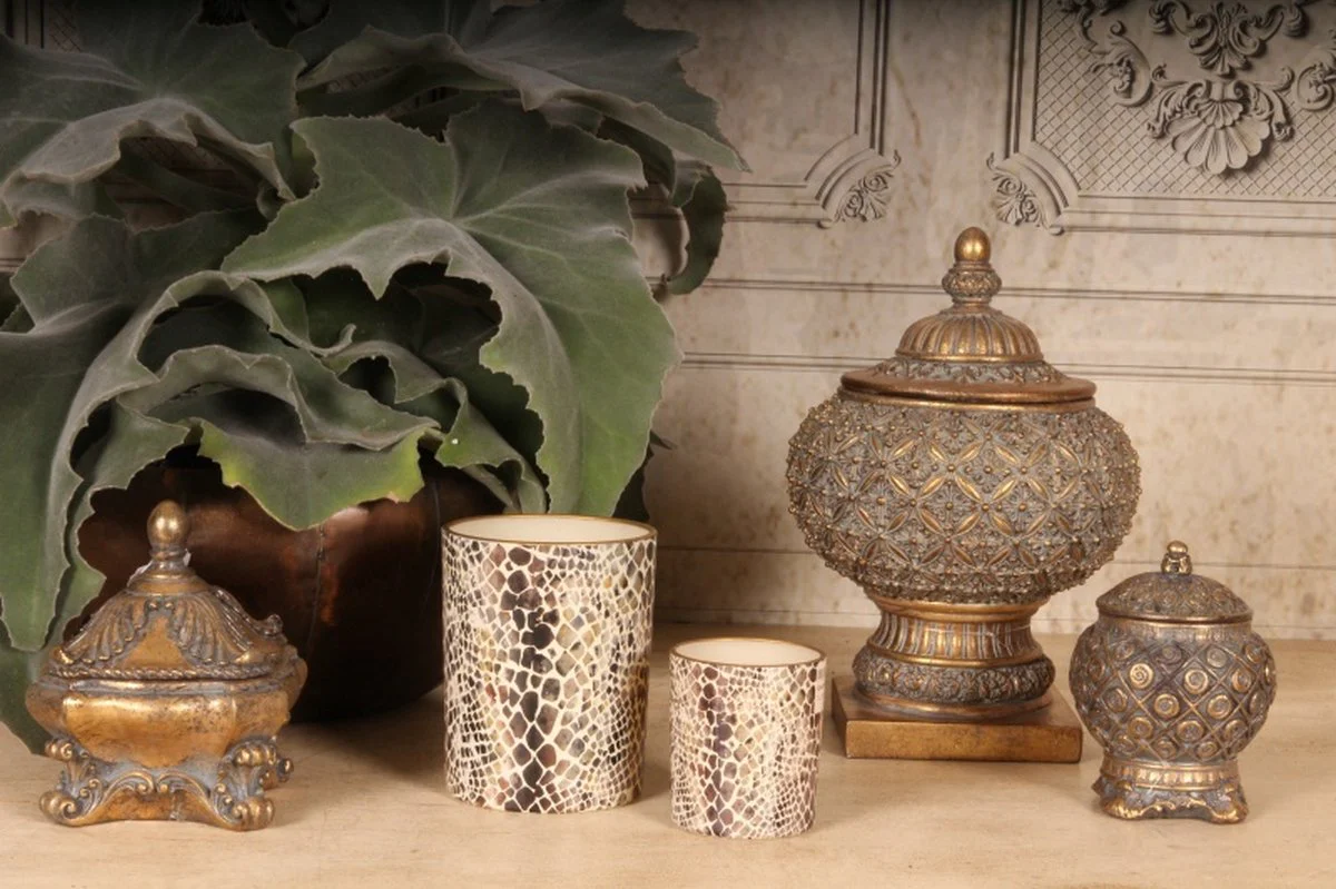 Theelichthouder Croco Mozaïek – 2 Formaten