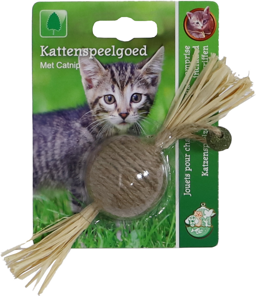 Kattenspeelgoed Touwbal met Catnip