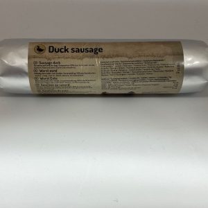 Gestoomde Eenden Worst voor de Hond – 400 Gram